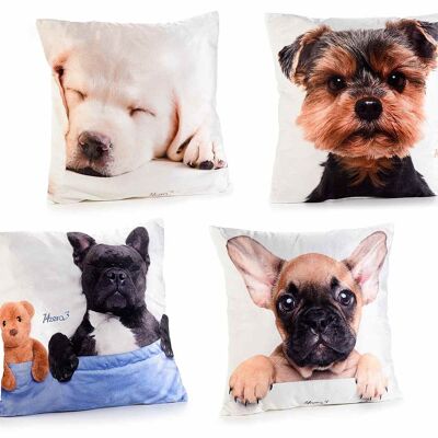 Padded cushions with removable covers design 14zero3 Sweet Dogs