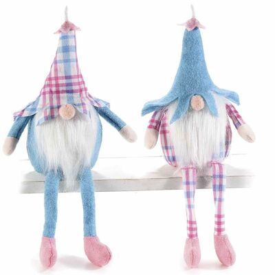 Long-legged gnomes from the Spring Forest with beards and hats