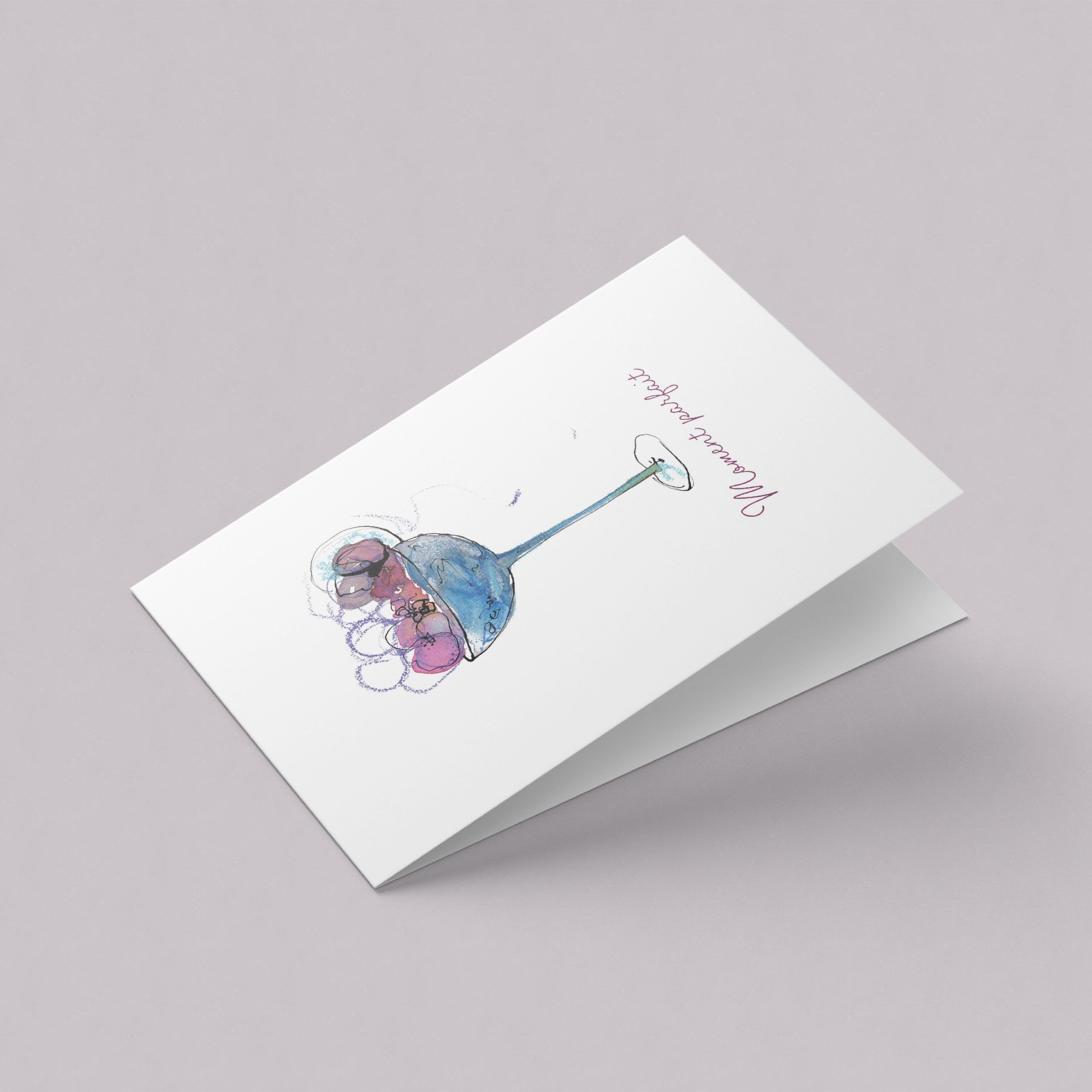 Carta cocktail del momento perfetto