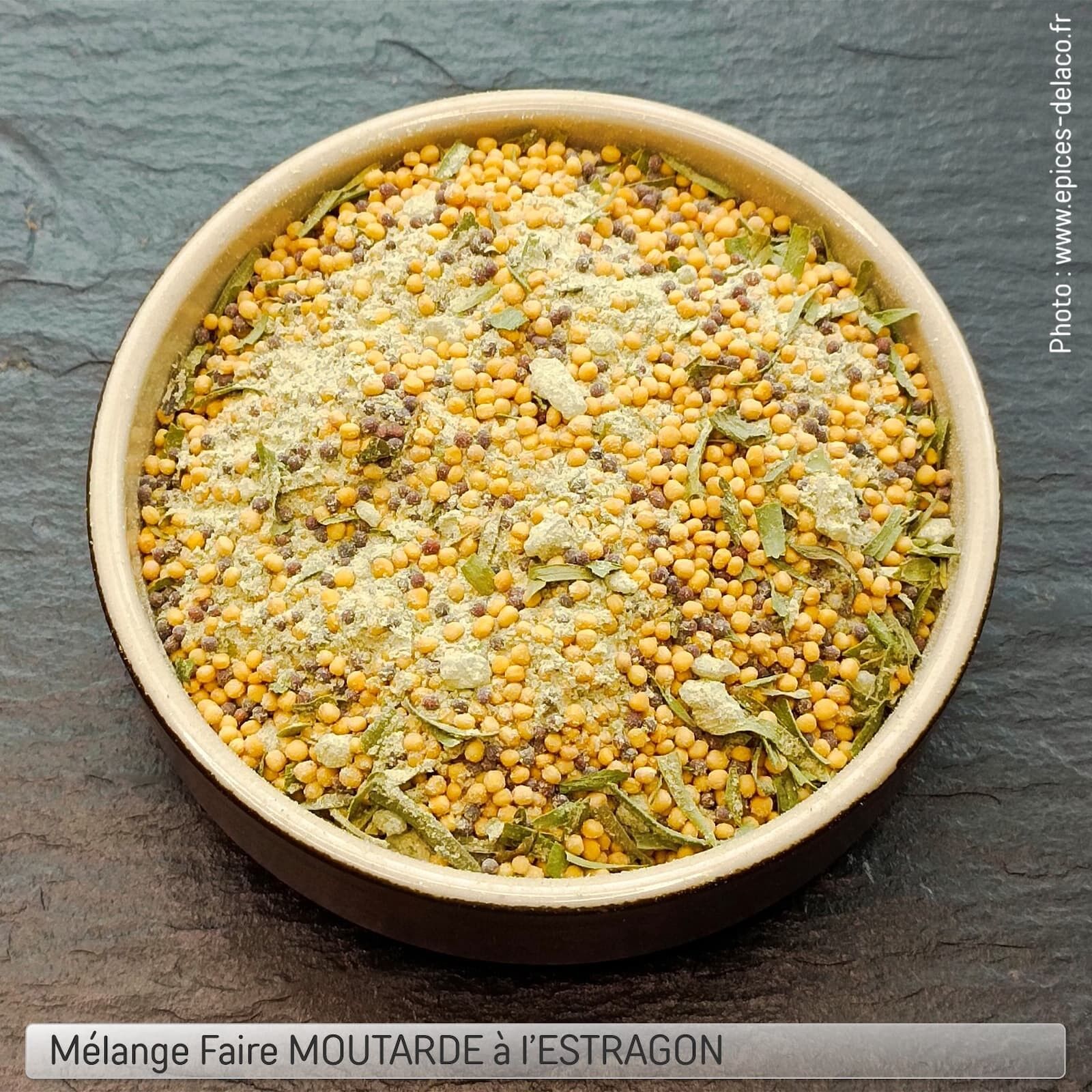 Senape al dragoncello - miscela di spezie, erbe e aromi - ricarica ecologica