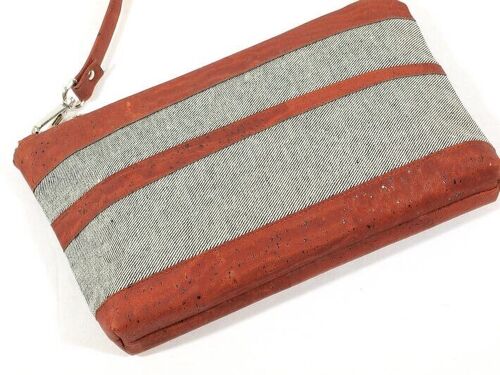 Bolso mini vino gris