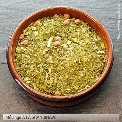 A LA SCANDINAVE - mélange épice, herbe et aromate - éco recharge