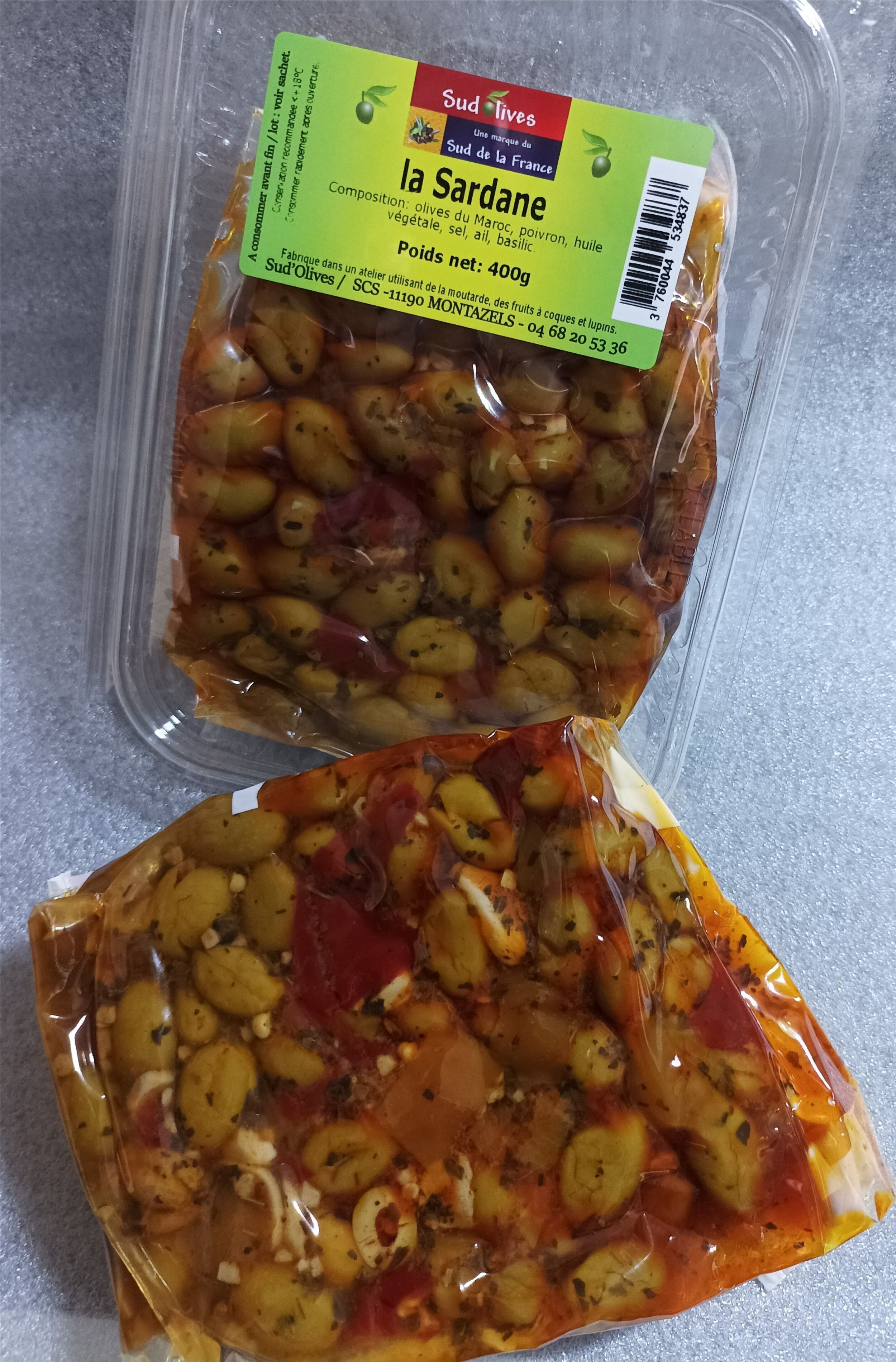 Olive Sardanesi 400gr