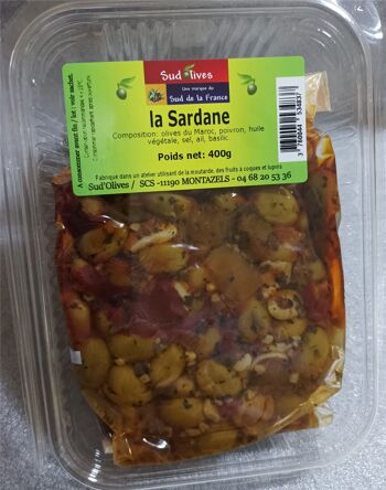 Olives SARDANES  400gr 3