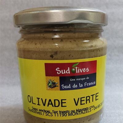 Olivade verte Sud'Olives 180gr