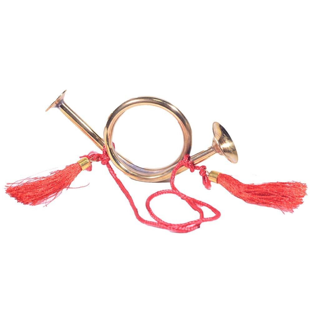 Miniatura de trompa de latón