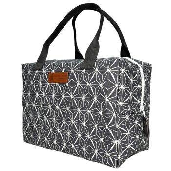 Sac isotherme Ice cube M, "Lucas" gris 2