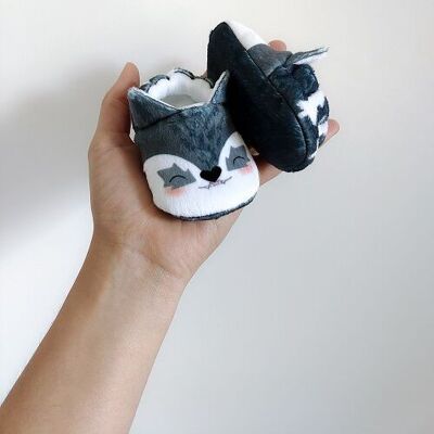 Baby Booties - Wolf