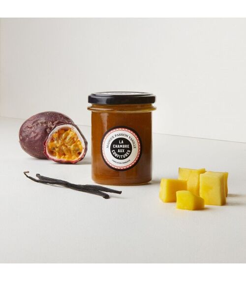 Confiture Mangue Passion Vanille - 200G