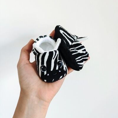 Baby Booties - Zebra