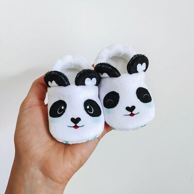 Babyschuhe - Panda