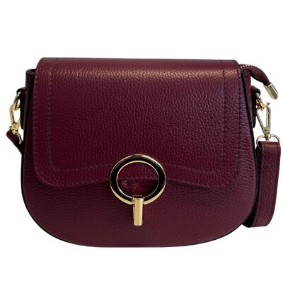 Modarno Women's handbag in genuine leather 23x8x19