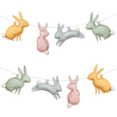 Wall garland felt Easter set 01