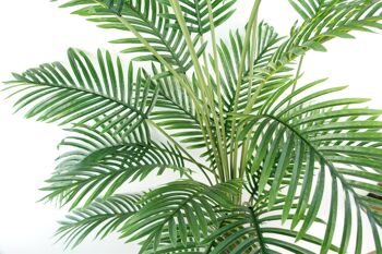 Palmier Areca artificiel de 150 cm en pot noir 2
