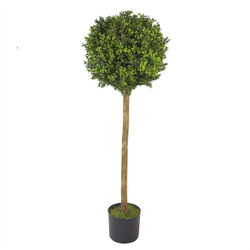 Artificial Boxwood Buxus Topiary Tree 120cm Buxus Trunk