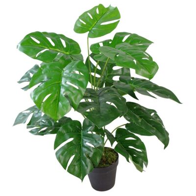 Künstliche Käsepflanze Monstera 60 cm 2 Fuß Pflanzen