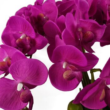 Orchidée Artificielle Deluxe XL Rose Foncé 3