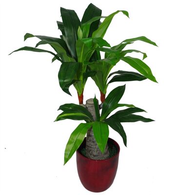Künstliche Dracaena-Pflanze, 75 cm, tropische Pflanzen