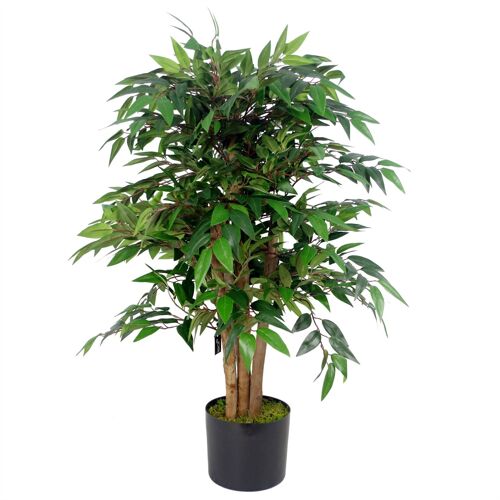 Artificial Ficus Tree Plant 90cm Luxury Smilax 90cm Trunk