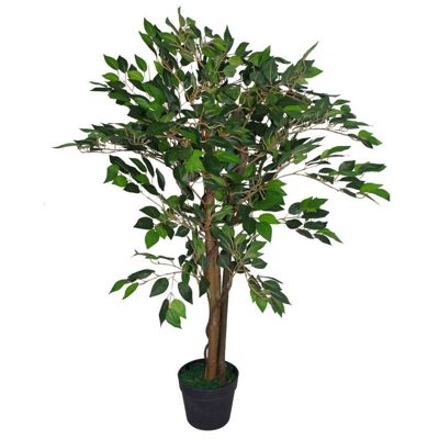 Planta de árbol de Ficus artificial Plantas de 90 cm