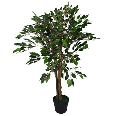 Ficus artificiale Pianta Ficus Tronco da 90 cm