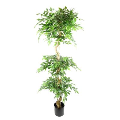 Artificial Ficus Triple Ball Tree 6ft