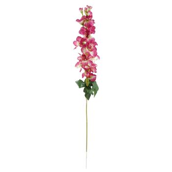 Fleurs artificielles Delphinium rose foncé tige 75cm 2