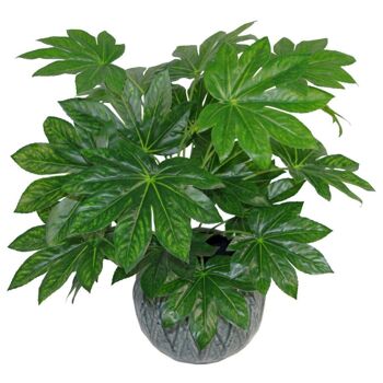 Plante à Feuillage Artificiel Pot Aralia 60cm Plantes