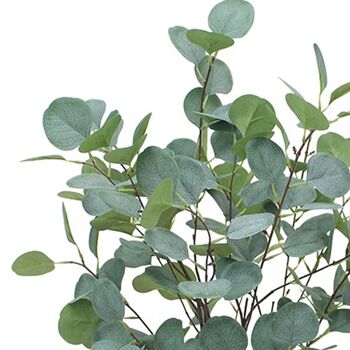 Plante à Feuillage Artificiel Pot Eucalyptus 85cm Gomme Arbre 2