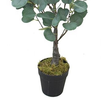 Plante à Feuillage Artificiel Pot Eucalyptus 85cm Gomme Arbre 3