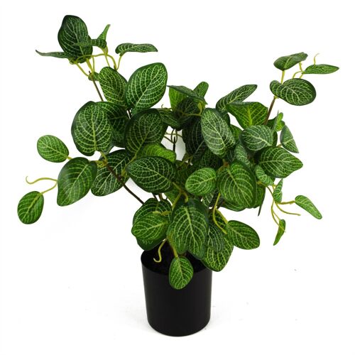 Artificial Foliage Plant Pot Plastic weighted pot 40cm