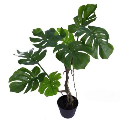 Pianta artificiale di formaggio Monstera Monstera Vine 60 cm 2 piedi piante