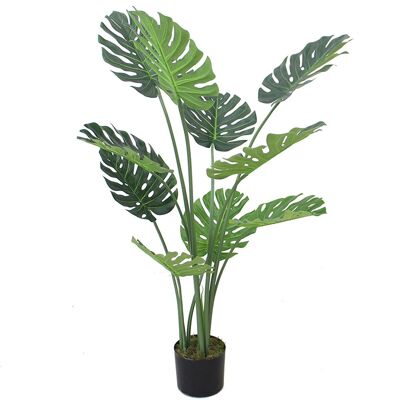 Artificial Monstera Plant 120cm Luxury Cheese Plant 120cm Tall