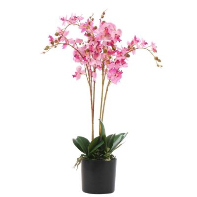 Künstliche Orchideenblume, 60 cm, rosa Orchideen-Arrangement