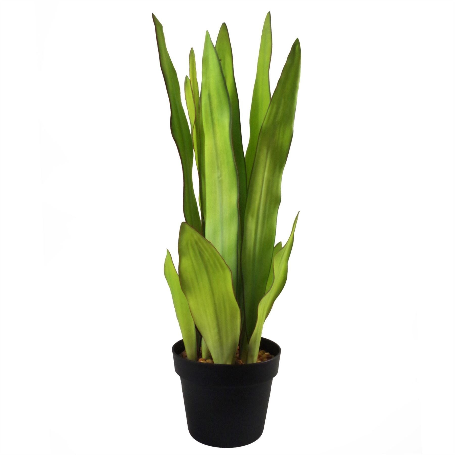 Plante artificielle tropicale Moonshine Sansevieria