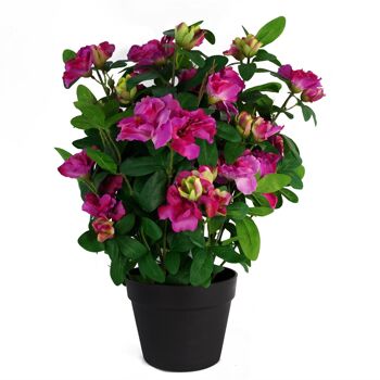 Plante de rhododendron artificielle, fleurs, plante rose 1