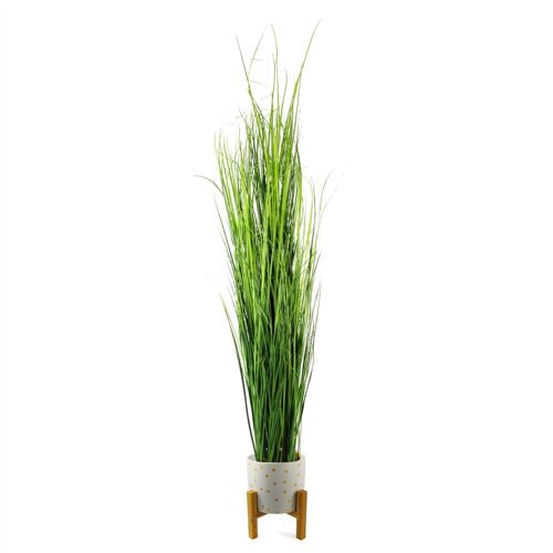 Large Artificial Grass Plant Planter 130cm