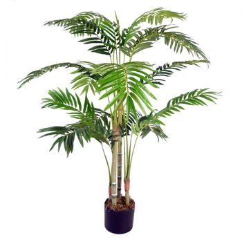 Grand palmier artificiel 120 cm de haut 4 pieds 1