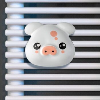 Cintre cochon rose pour radiateurs et sèche-serviettes 6