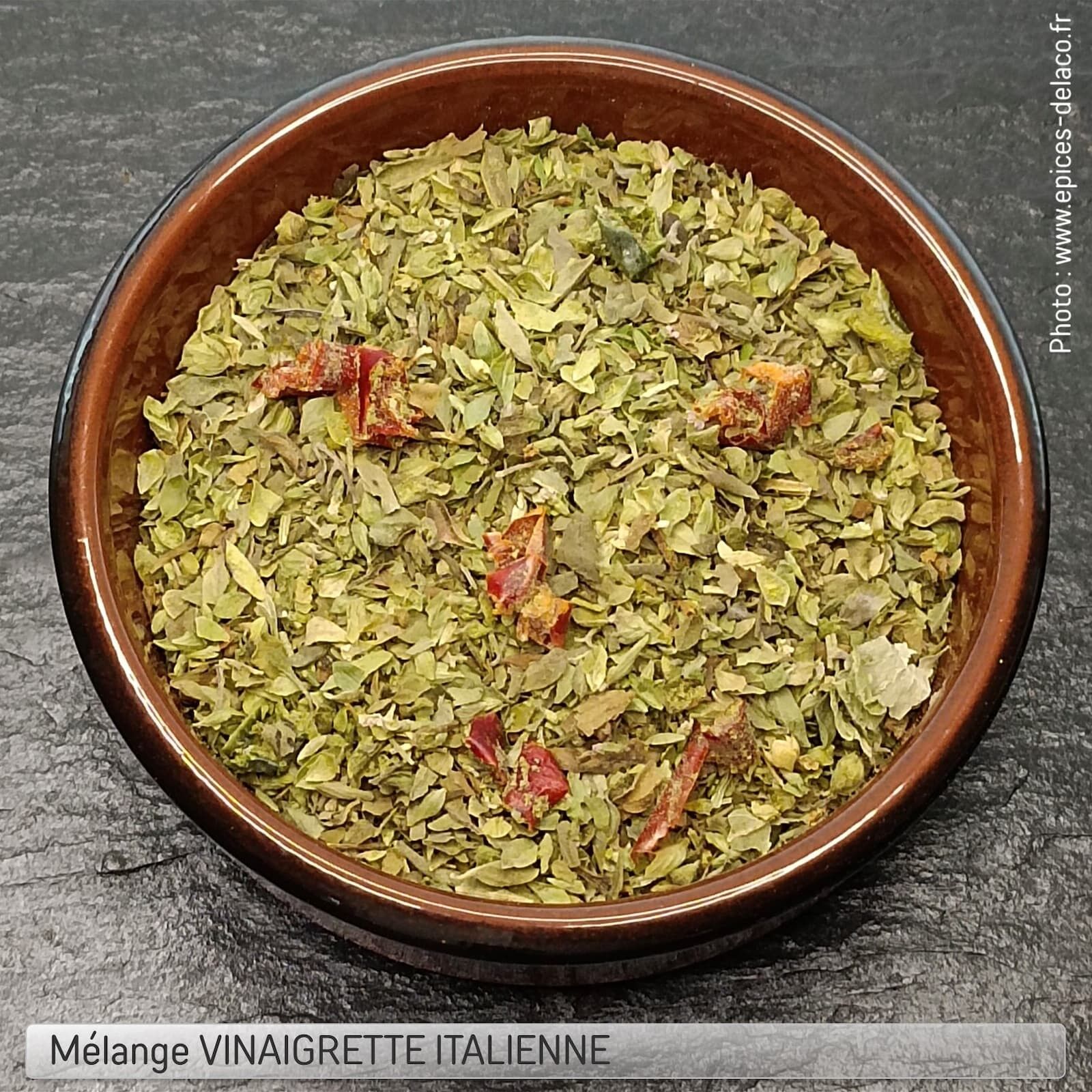 ITALIENISCHES VINAIGRETTE-DRESS - Mischung aus Gewürzen, Kräutern und Aromen