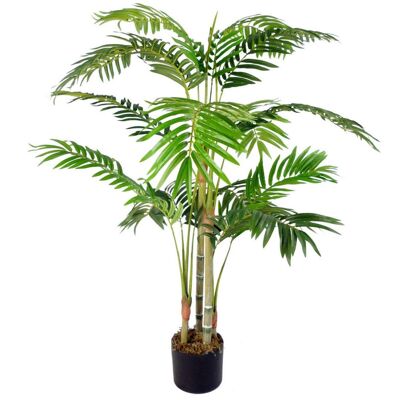 Künstliche Palme, 120 cm, 120 cm Areca-Pflanzen