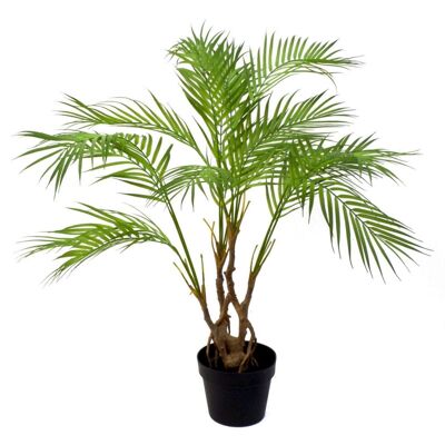 Künstliche Palme, 90 cm, gedrehte Palme, 90 cm, Hausbäume