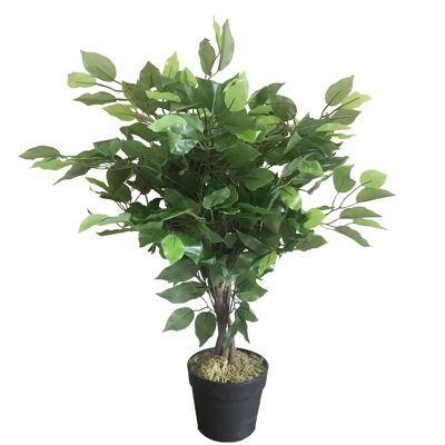 Künstliche Ficus-Baumpflanze, 60 cm, Mini-Busch, 60 cm Pflanzen
