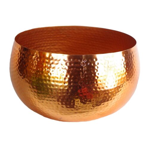 Metal bowl 32 x 20cm Copper Colour Edge