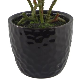 Mini plante artificielle de bureau 30 cm 2
