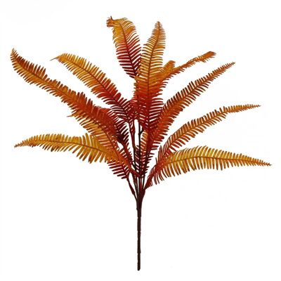Künstliche Farnpflanze, 55 cm, künstliche Herbstfarn-Buschpflanze