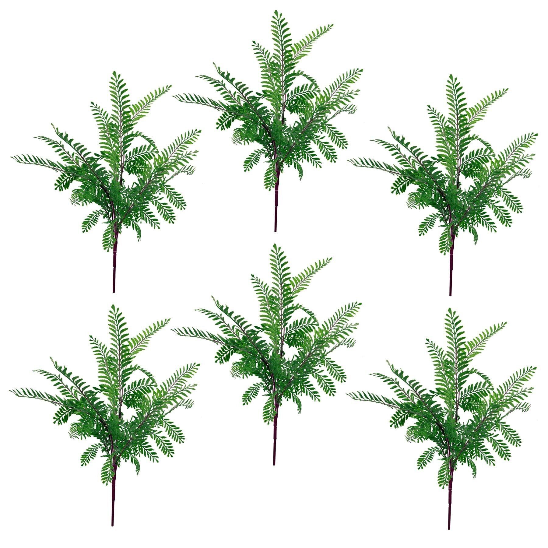 Plante de fougère artificielle 55 cm Himilayan Maidenhair Pack x 6