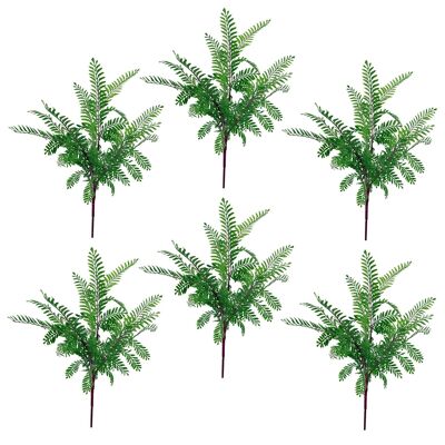 Planta de helecho artificial, 55 cm, Himilayan Maidenhair, paquete x 6