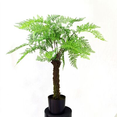 Plante de fougère artificielle, arbre de fougère en Pot de 65cm, fausses plantes d'intérieur réalistes