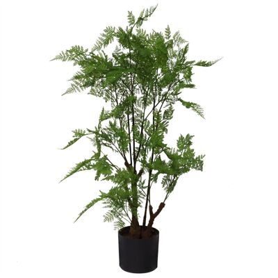 Künstliche Farnbaumpflanze, Moos, 90 cm, Baumpflanze